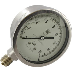 Purkštuvo slėgio matuoklis, 0-16 bar MA100016S