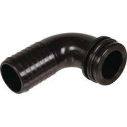 Žarnos jungtis 40 mm 90° 460140