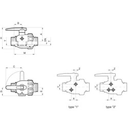 T5 dvikryptis rutulinis vožtuvas 45514405