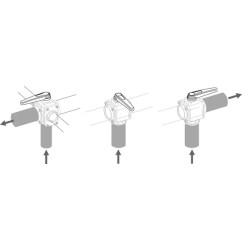 Rutulinis vožtuvas, 3 padėčių, 2 1/2" M 453027E88