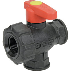 Rutulinis vožtuvas 3/4" Nuolatinis 3 padėčių 45531113