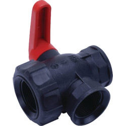 Rutulinis vožtuvas 1 1/4" pertraukiamas 3 padėčių 45521115