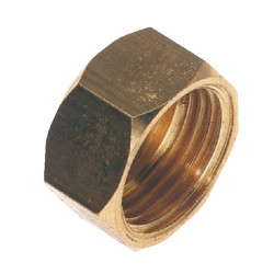 Šešiakampis žalvarinis dangtelis F 1/2" FG30012MS