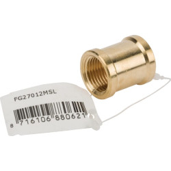 Žalvarinė jungtis 2xF 1/2" FG27012MSL