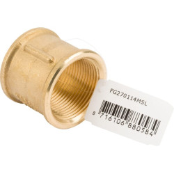 Žalvarinė jungtis 2xF 1 1/4" FG270114MSL