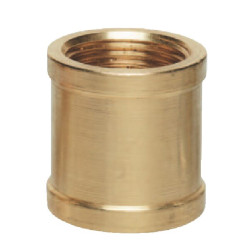 Žalvarinė jungtis 2xF 1/4" FG27014MS