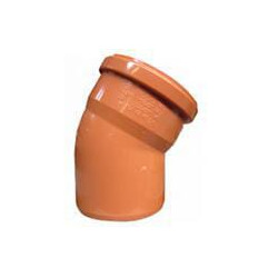 PVC alkūnė 160 mm x 30° 16151160030