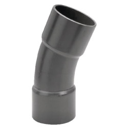 PVC alkūnė 22,5° 110 mm 7110522