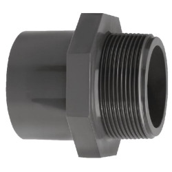 Adapterio galvutė 32/40 x išorinis sriegis 1/2" 732401260