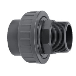 PVC jungtis 40 mm x 1 1/4 colio 370040