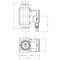 Siurblys EVOSTA3 40/130 1" DAB60186086
