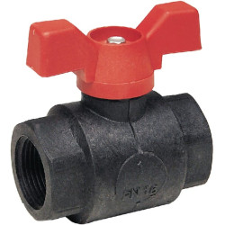 PVC 1/2"-1/2" dvikryptis vožtuvas 560220F