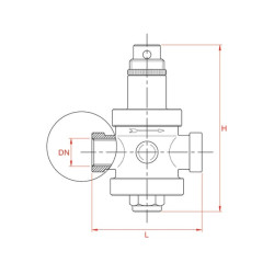 Slėgio reduktorius 1/2" WK60012