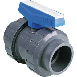 PVC rutulinis vožtuvas 40 mm KS40401GP