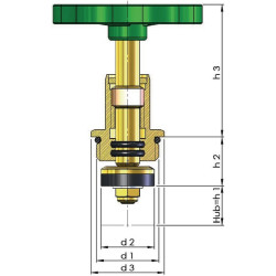 SSV viršutinė dalis 1/2" SSV912