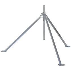 Trikojis stovas BU 3/4" plokščias WG709019