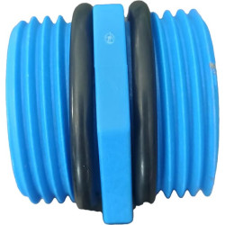 Nipelis su O formos žiedais 3/4"M-3/4"M FH100034