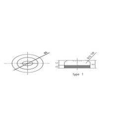 Dėvėjimo mygtukas 115x32mm CCB11532B