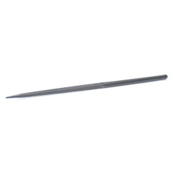 Krautuvo dantis, tiesus, dvigubas T formos profilis 35x1150mm, smailus galas su Ø11 ritininiu kaiščiu, juodas, Battista Porteri 