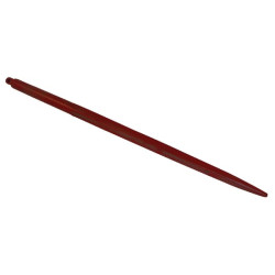 Krautuvo dantis, tiesus, žvaigždės formos, 32x860 mm, smailus galas su M35 Ø11,5 ritininiu kaiščiu, raudonas, FST FT4064