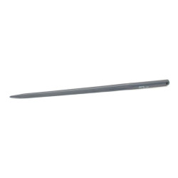 Krautuvo dantis, tiesus, žvaigždės formos, 30x750 mm, smailus galas su Ø11 ritininiu kaiščiu, juodas, FST FT410455