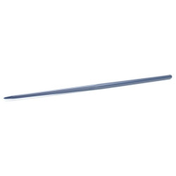 Krautuvo dantis, tiesus, žvaigždės formos 40x1400 mm, smailus galas su Ø11,5 ritininiu kaiščiu, juodas, FST FT410457