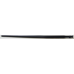 Krautuvo dantis, tiesus, žvaigždės formos, 35x1100 mm, smailus galas su M22x1,5 mm veržle, mėlynas, FST FT410451