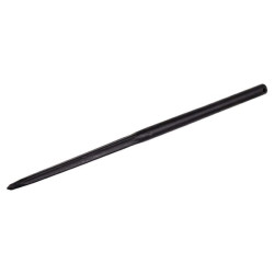 Krautuvo dantis, tiesus, žvaigždės formos, 38x1000 mm, smailus galas su Ø14 ritininiu kaiščiu, juodas, FST 5196197719