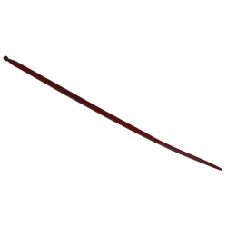 Krautuvo pirštas, tiesus, kvadratinis, 36x1400mm, suplotas galas su M20x1,5mm veržle, raudonas, Kverneland KK221158