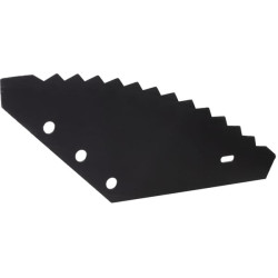 Šėrimo vežimėlio peilis, kietmetalio, 528x274x6mm, Ø 22mm, 5190FM01134M1C