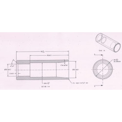 Kūginė įvorė dantims FT1001