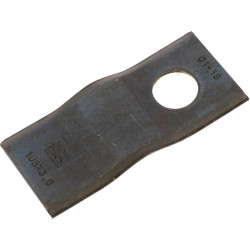 Šienapjovės peilis LH/RH 105x47x3mm anga Ø21mm Tinka Kverneland/Claas/PZ/Krone/Marangon/Massey Ferguson/Pöttinger/Taarup/Vicon 2