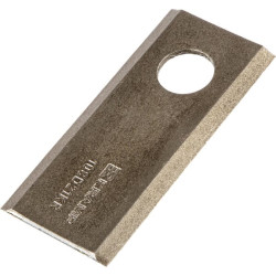 Vejapjovės peilis K/D 108x48x3mm, anga Ø21mm. Tinka Galfre/Marangon/New Holland 25 vnt. pakuotėje 108D21KR.
