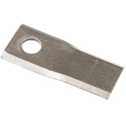 Vejapjovės peilis kairysis 107x45x4mm, skylė Ø18.25mm, tinka Kuhn/John Deere/New Holland, 25 vnt. pakuotėje, 55903210KR
