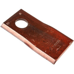 Vejapjovės peilis RH 100x47x4mm, anga Ø18.50mm, tinka Lely 4122019960