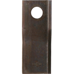 Šienapjovės peilis kairysis 120x48x4mm, skylė Ø18.50mm, tinka Vicon/Gehl/Lely/New Holland/Pöttinger, 25 vnt. pakuotė VN993586990