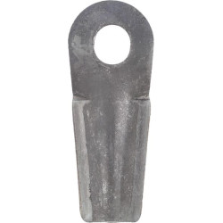 Vejapjovės peilis K/D 127x50x4mm ovalus skersmuo 23.0x20.8mm Tinka Taarup 25 vnt. pakuotė KT5611030001