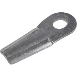 Vejapjovės peilis K/D 127x50x4mm ovalus skersmuo 23.0x20.8mm Tinka Taarup 25 vnt. pakuotė KT5611030001