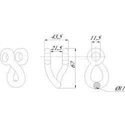 Viršutinė įtvaras Votex 92802009