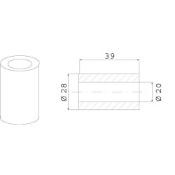 Bush originalus Taarup KT40881100