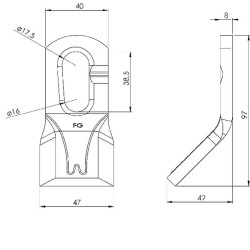 Greito montavimo įrankis TX95MRN