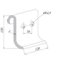 Smūginis plikis Old Dücker CK0990