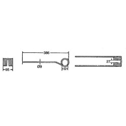 Originalus rotacinis dantis Fella 150296