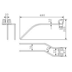 Originalus rotacinis dantis Niemeyer 600035