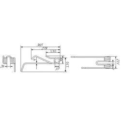 Originalus „Lely“ spyruoklinis dantis ACW 4104611590