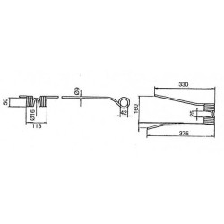 Rotacinis dantis CW PZ VGPZ110KR