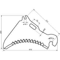 Siloso peilis SM18690