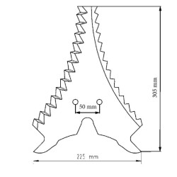 Siloso peilis Strautmann SM04501