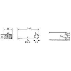 Universalus rinktuvo dantis 60028189