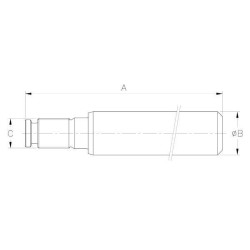 Strypas 36 taktų 1000 D50 L1147 DS3903606011000